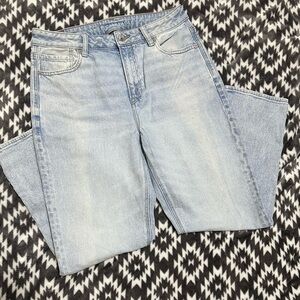 American Eagle Outfitters High Rise Light Blue Jeans